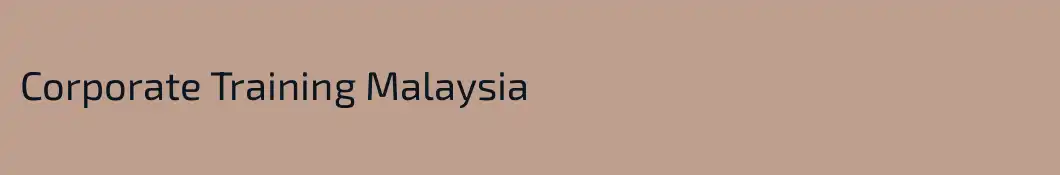 Corporate Training Malaysia